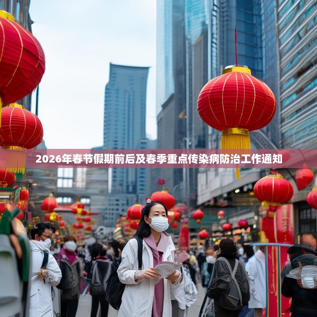 2026年春节假期前后及春季重点传染病防治工作通知
