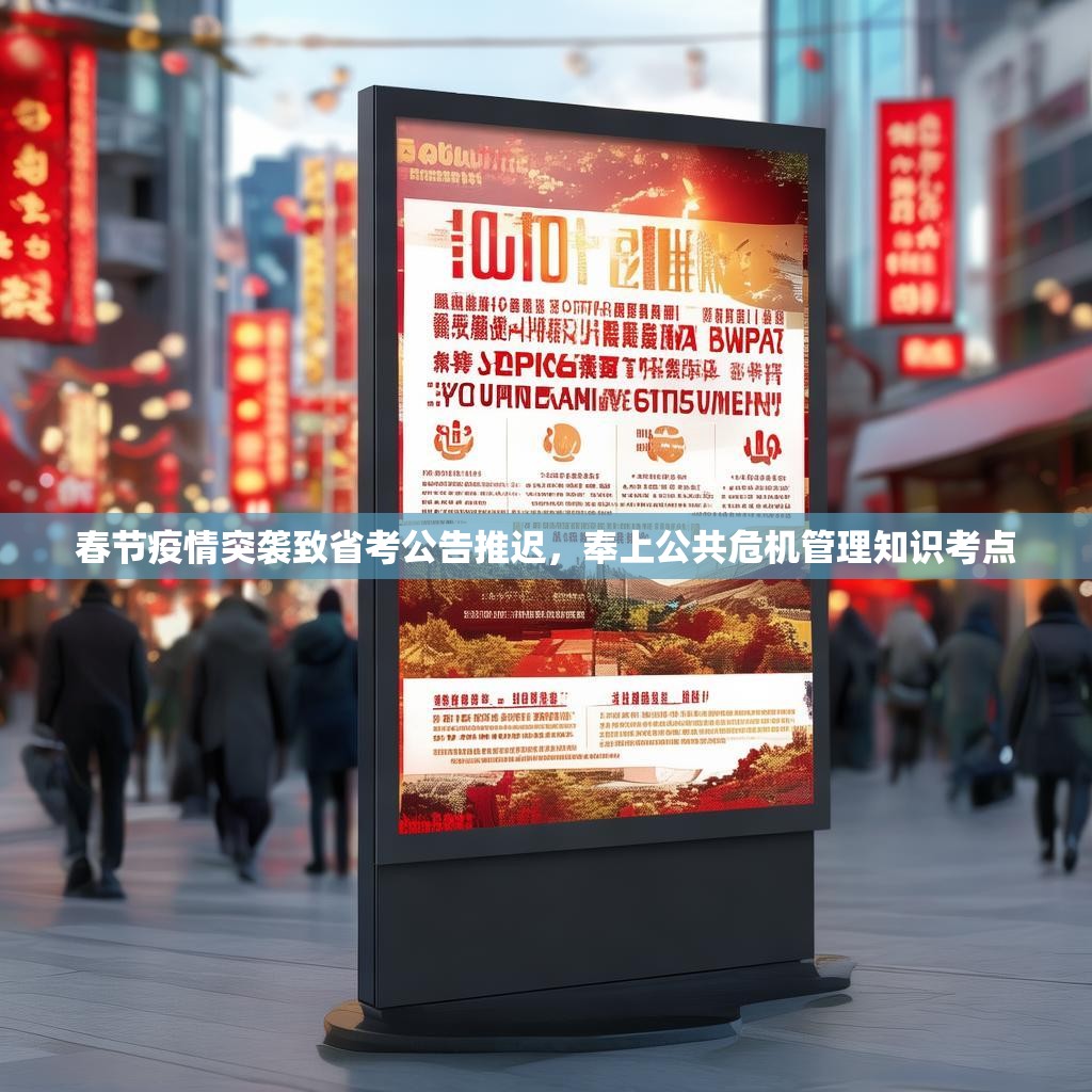 春节疫情突袭致省考公告推迟，奉上公共危机管理知识考点