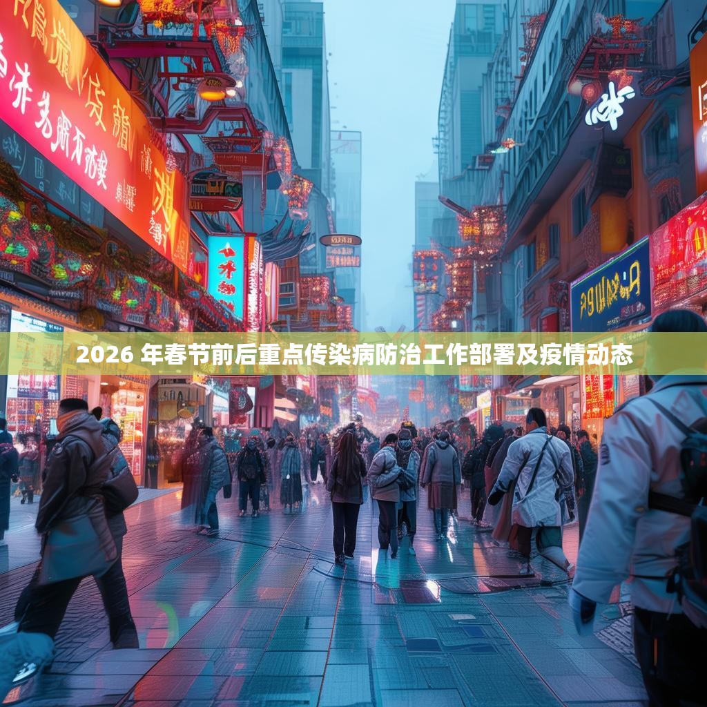2026 年春节前后重点传染病防治工作部署及疫情动态