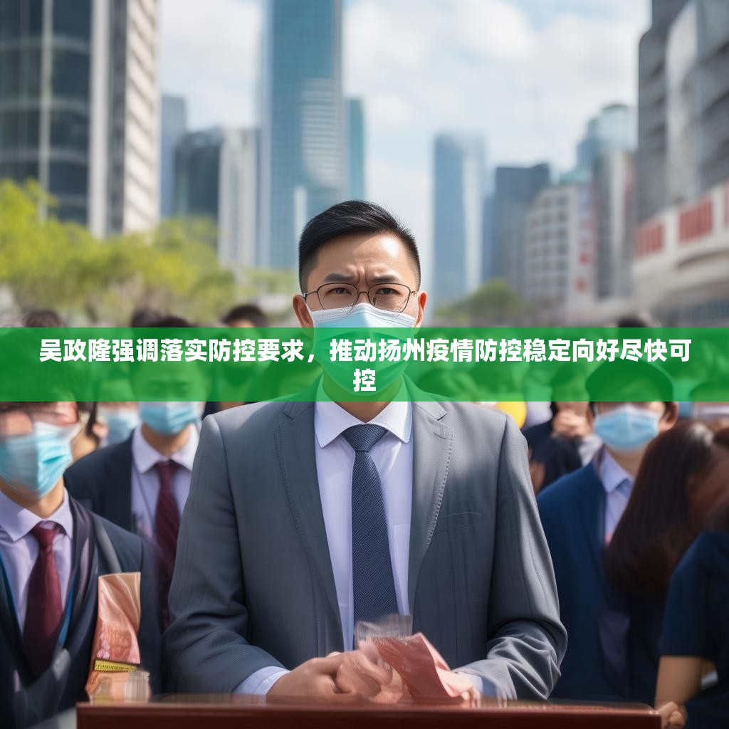 吴政隆强调落实防控要求，推动扬州疫情防控稳定向好尽快可控