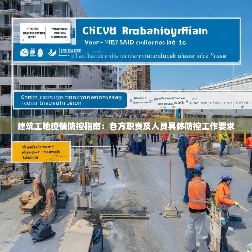 建筑工地疫情防控指南：各方职责及人员具体防控工作要求