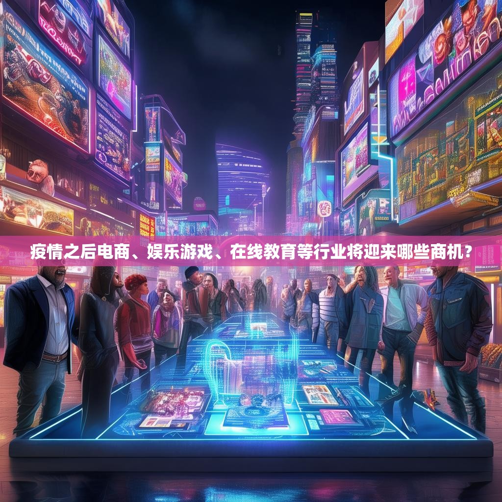 疫情之后电商、娱乐游戏、在线教育等行业将迎来哪些商机？