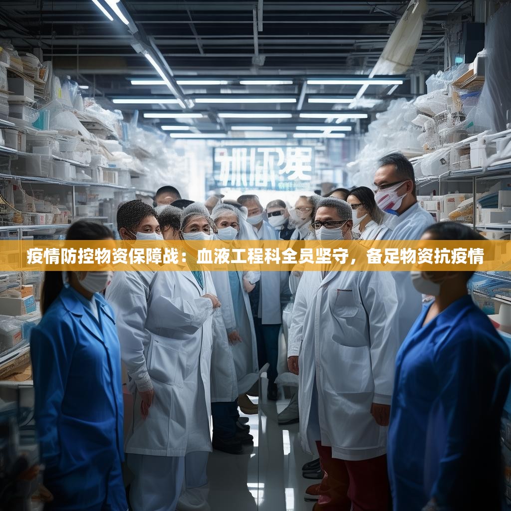 疫情防控物资保障战：血液工程科全员坚守，备足物资抗疫情