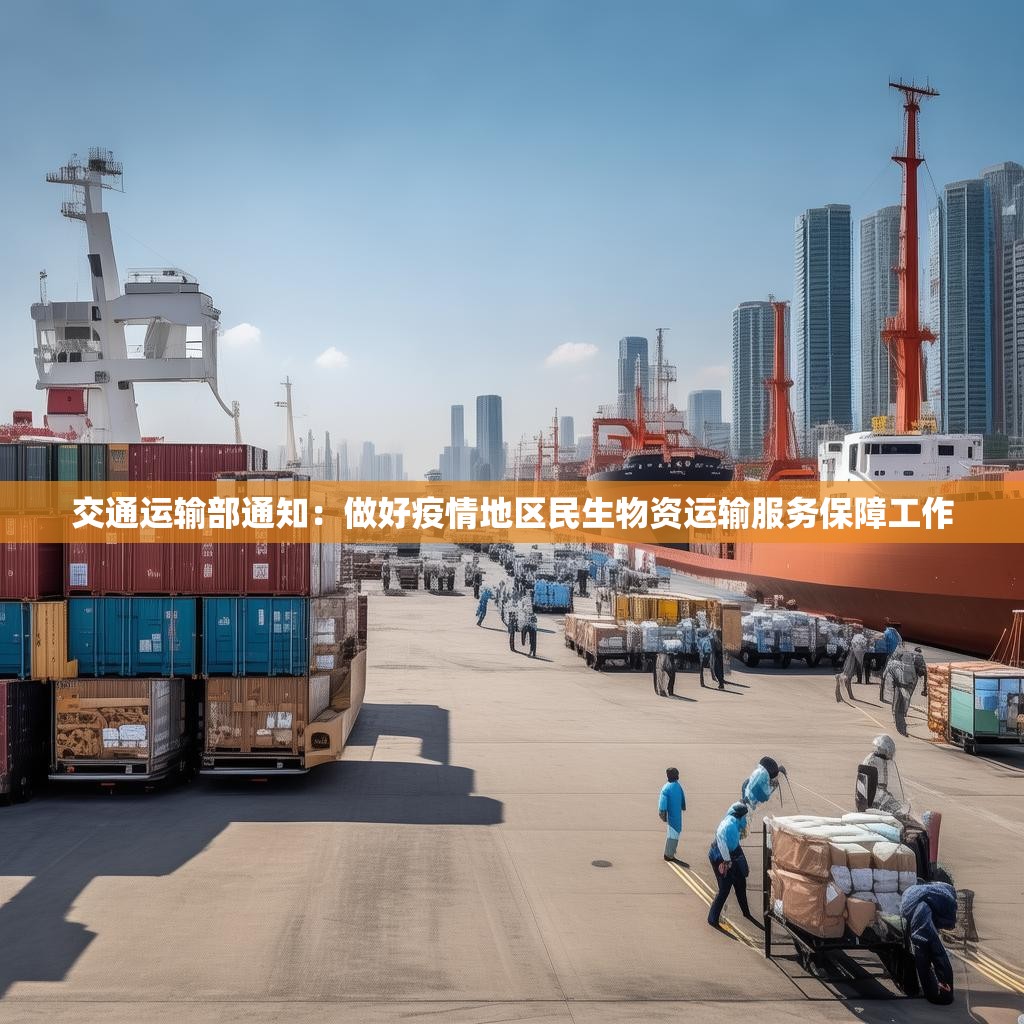 交通运输部通知：做好疫情地区民生物资运输服务保障工作