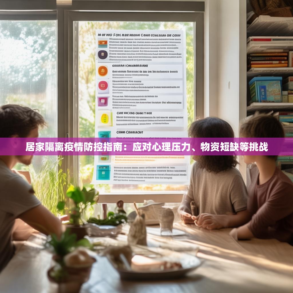 居家隔离疫情防控指南：应对心理压力、物资短缺等挑战