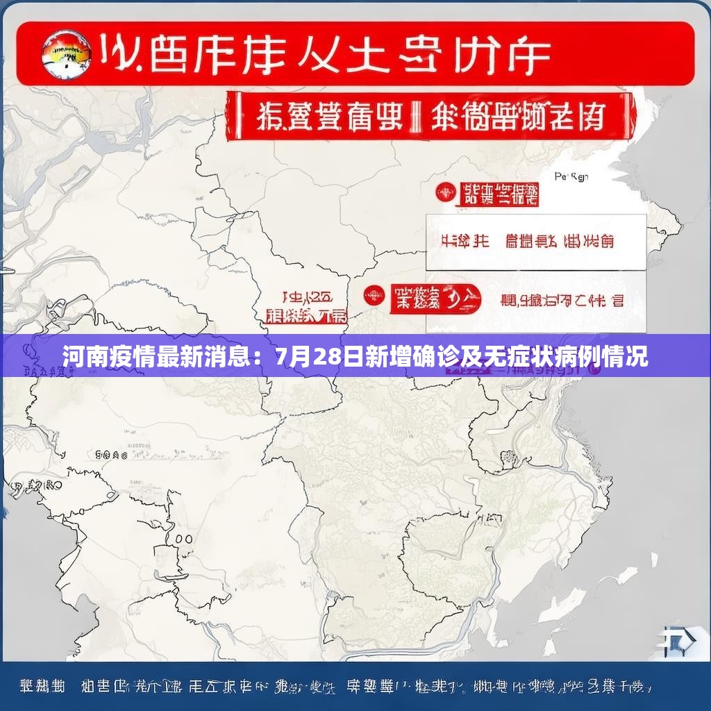 河南疫情最新消息：7月28日新增确诊及无症状病例情况