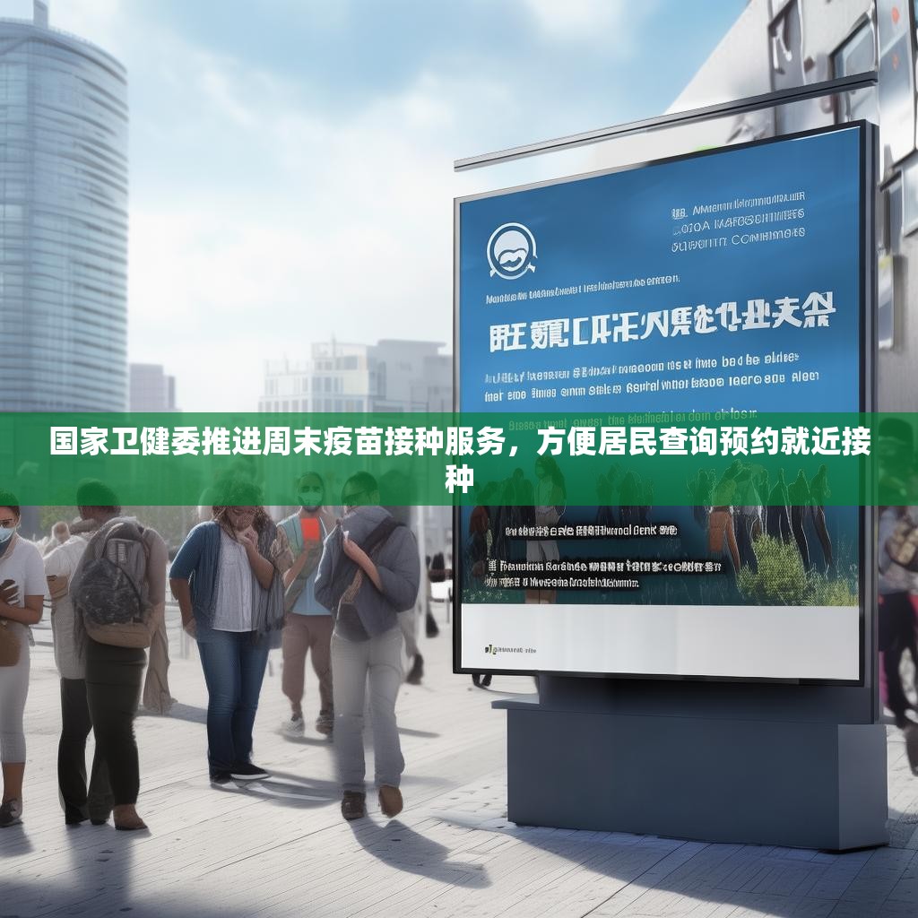 国家卫健委推进周末疫苗接种服务，方便居民查询预约就近接种