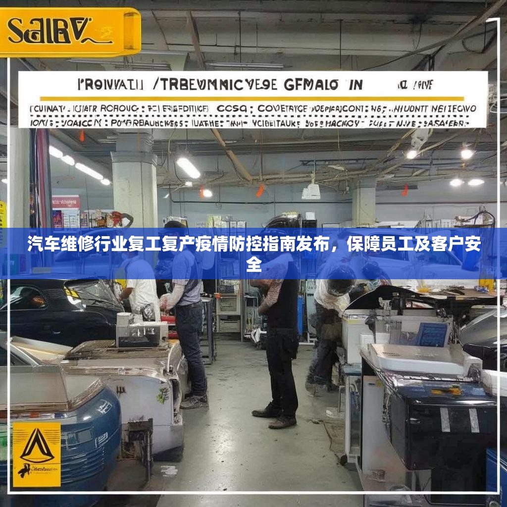汽车维修行业复工复产疫情防控指南发布，保障员工及客户安全