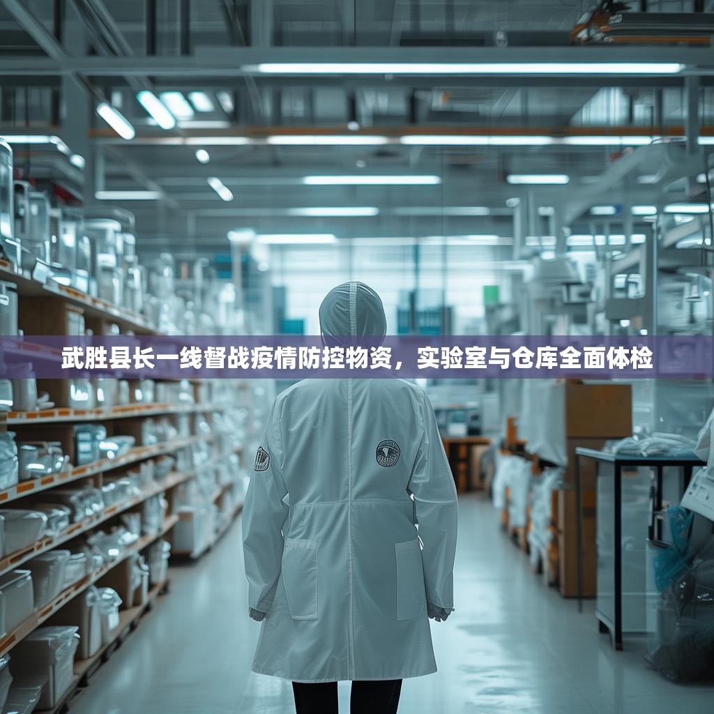 武胜县长一线督战疫情防控物资，实验室与仓库全面体检
