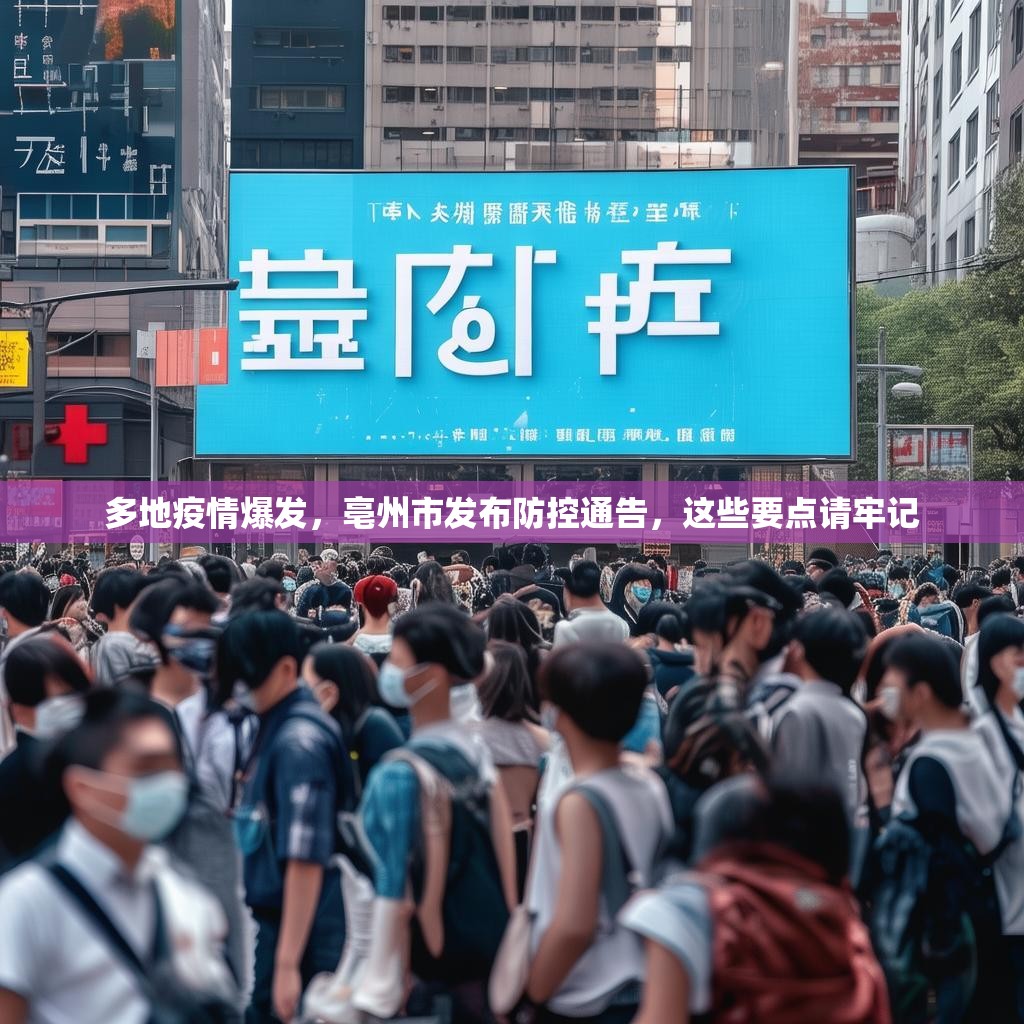 多地疫情爆发，亳州市发布防控通告，这些要点请牢记