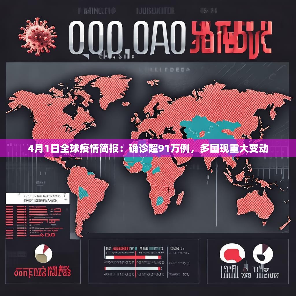 4月1日全球疫情简报：确诊超91万例，多国现重大变动