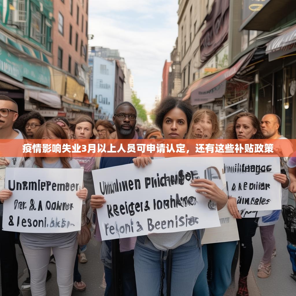 疫情影响失业3月以上人员可申请认定,还有这些补贴政策