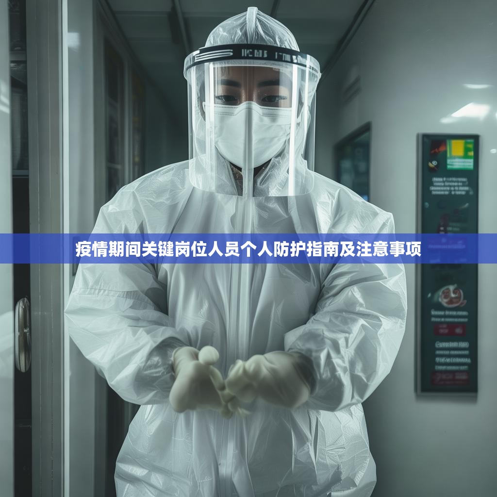 疫情期间关键岗位人员个人防护指南及注意事项