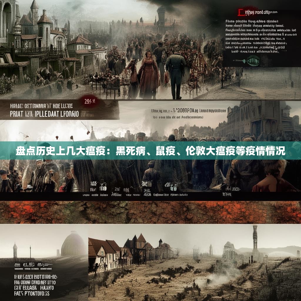 盘点历史上几大瘟疫：黑死病、鼠疫、伦敦大瘟疫等疫情情况