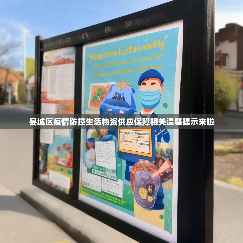 县城区疫情防控生活物资供应保障相关温馨提示来啦