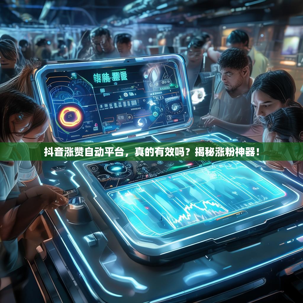 抖音涨赞自动平台，真的有效吗？揭秘涨粉神器！