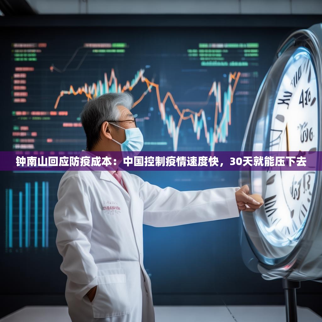 钟南山回应防疫成本：中国控制疫情速度快，30天就能压下去
