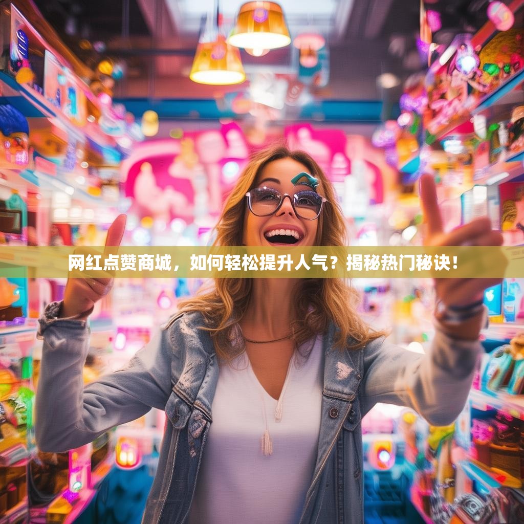 网红点赞商城,如何轻松提升人气?揭秘热门秘诀!
