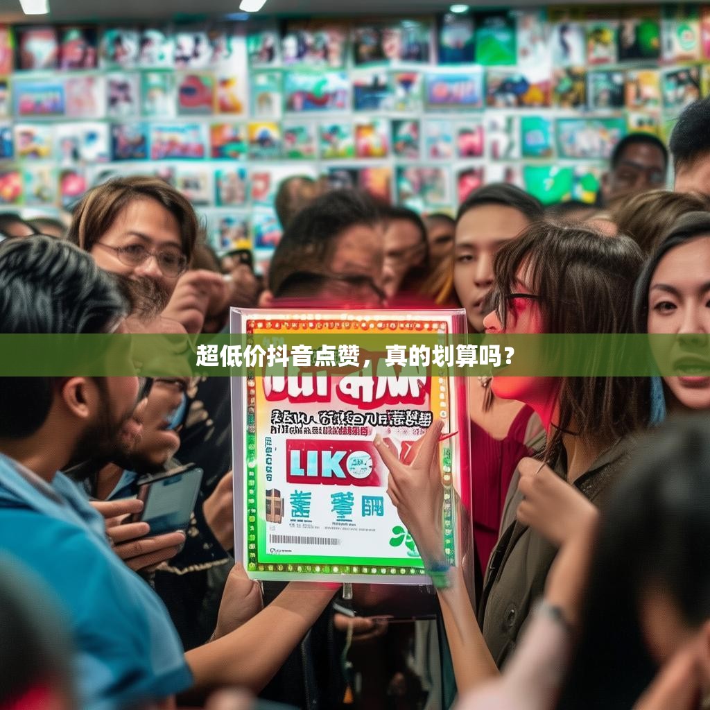超低价抖音点赞，真的划算吗？