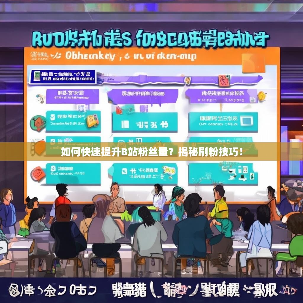 如何快速提升B站粉丝量?揭秘刷粉技巧!