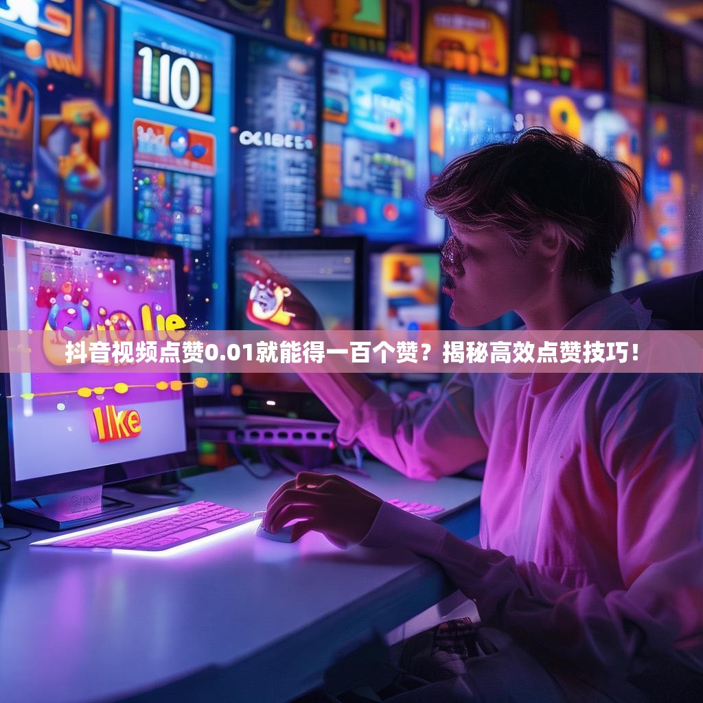 抖音视频点赞0.01就能得一百个赞？揭秘高效点赞技巧！