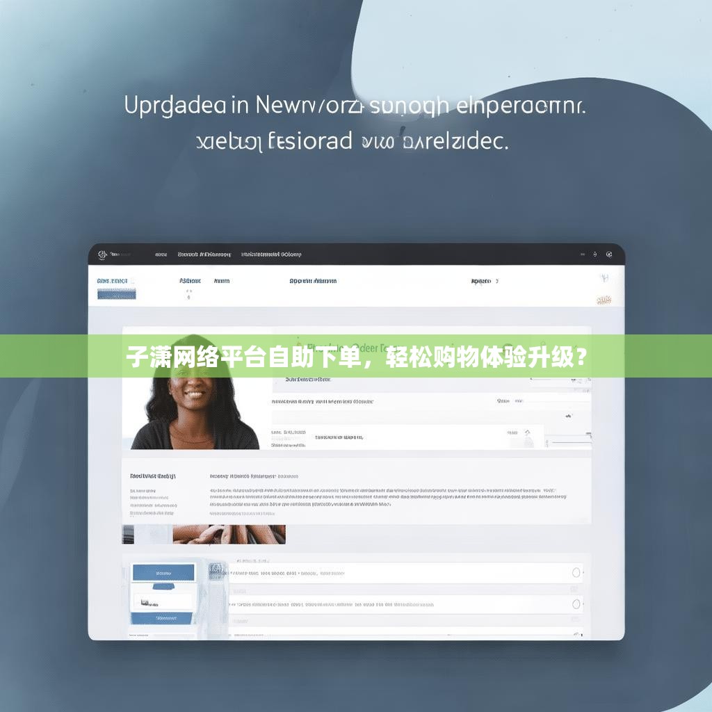 子潇网络平台自助下单，轻松购物体验升级？