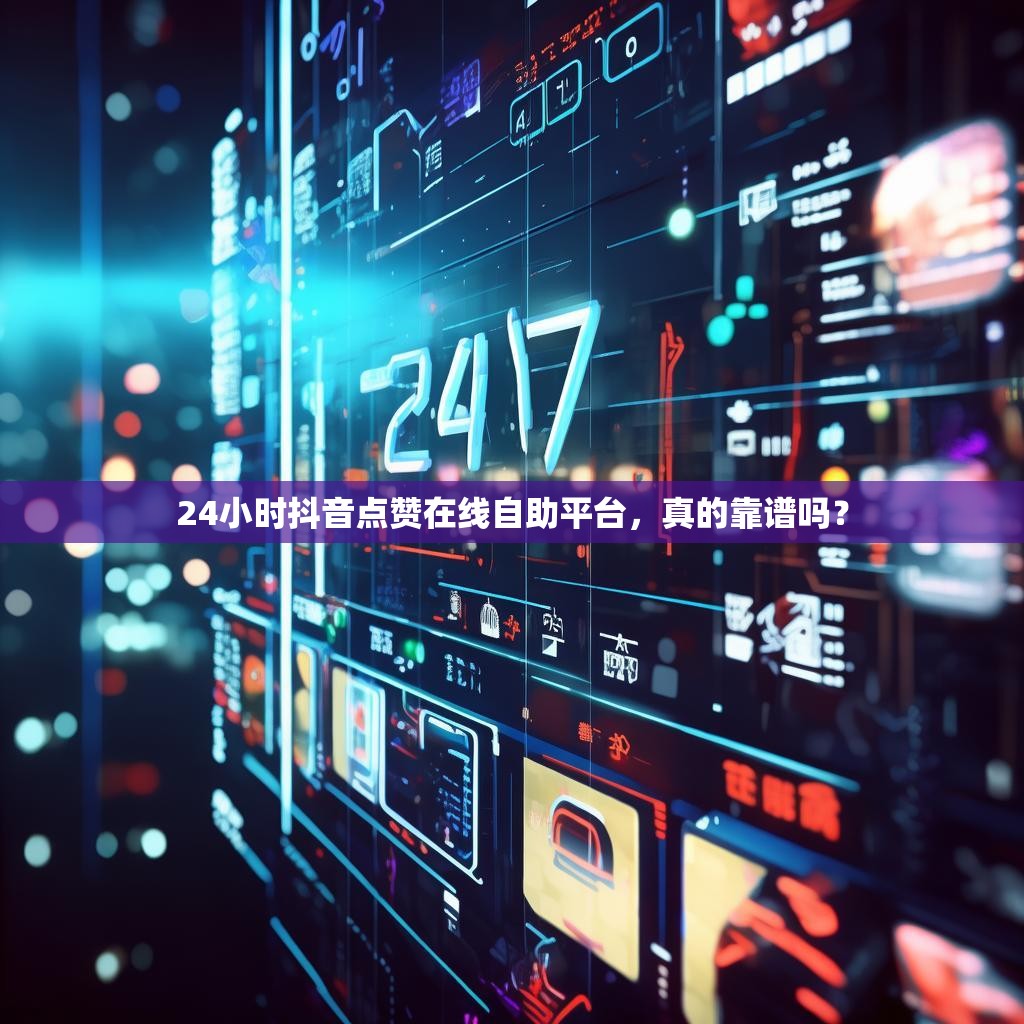 24小时抖音点赞在线自助平台，真的靠谱吗？