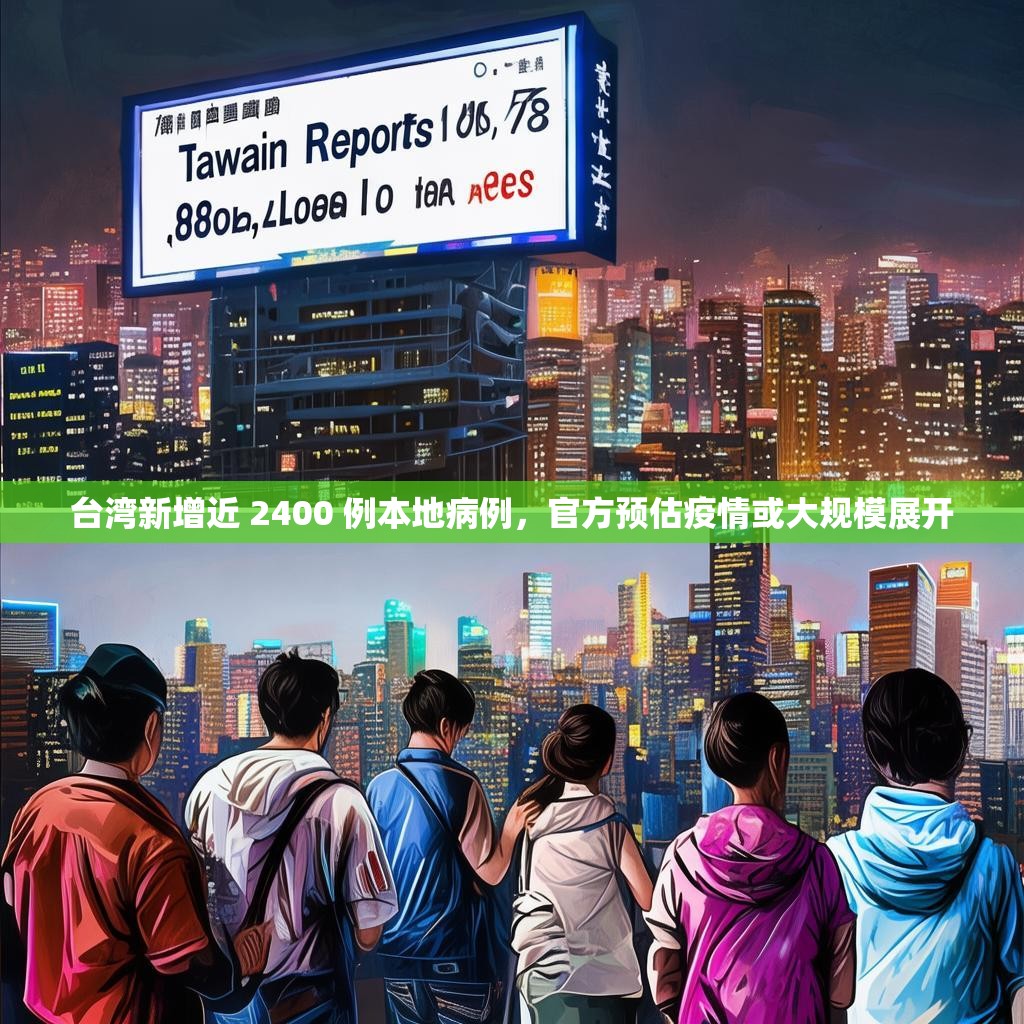 台湾新增近 2400 例本地病例，官方预估疫情或大规模展开