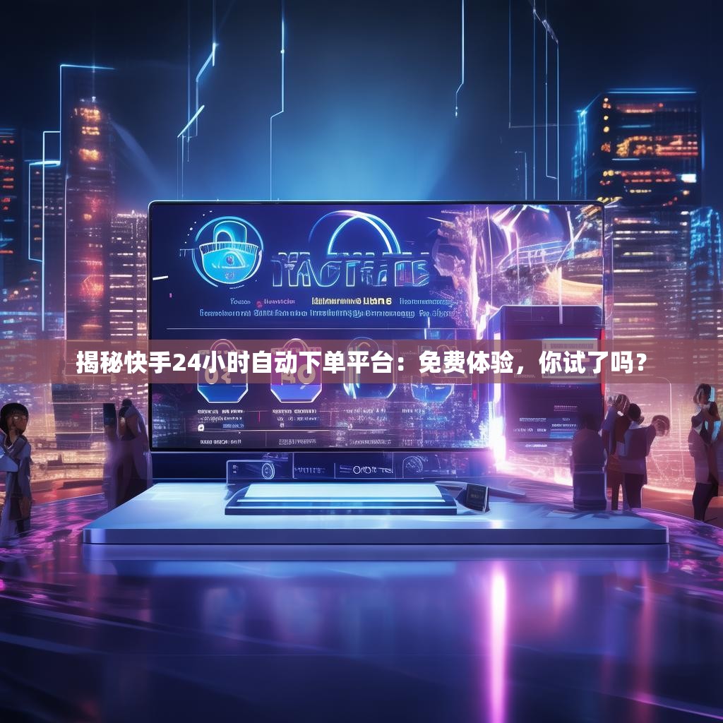 揭秘快手24小时自动下单平台：免费体验，你试了吗？