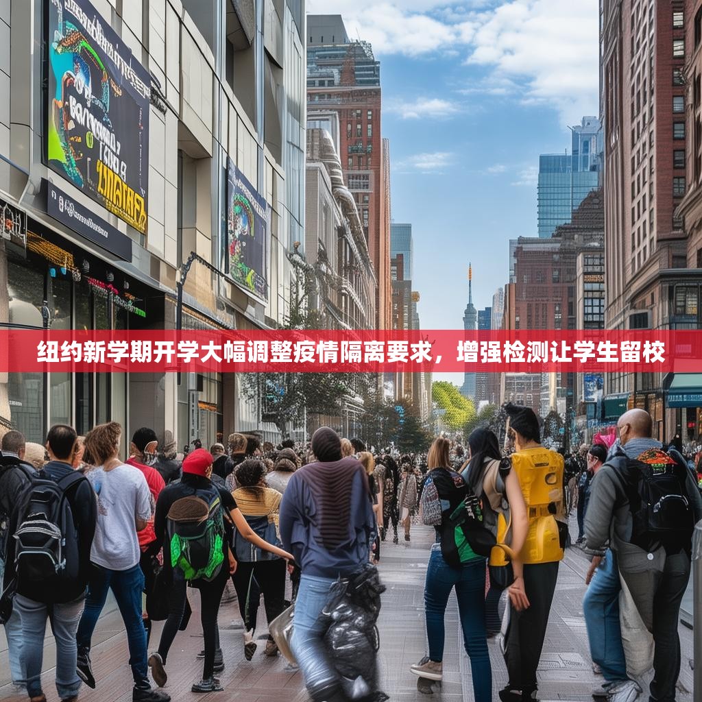纽约新学期开学大幅调整疫情隔离要求，增强检测让学生留校
