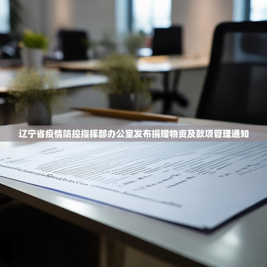 辽宁省疫情防控指挥部办公室发布捐赠物资及款项管理通知