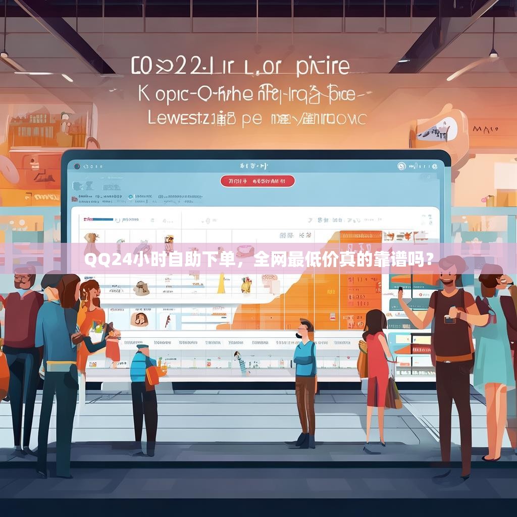 QQ24小时自助下单，全网最低价真的靠谱吗？