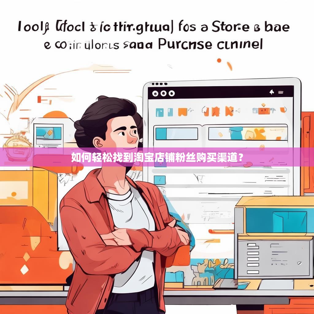 如何轻松找到淘宝店铺粉丝购买渠道？