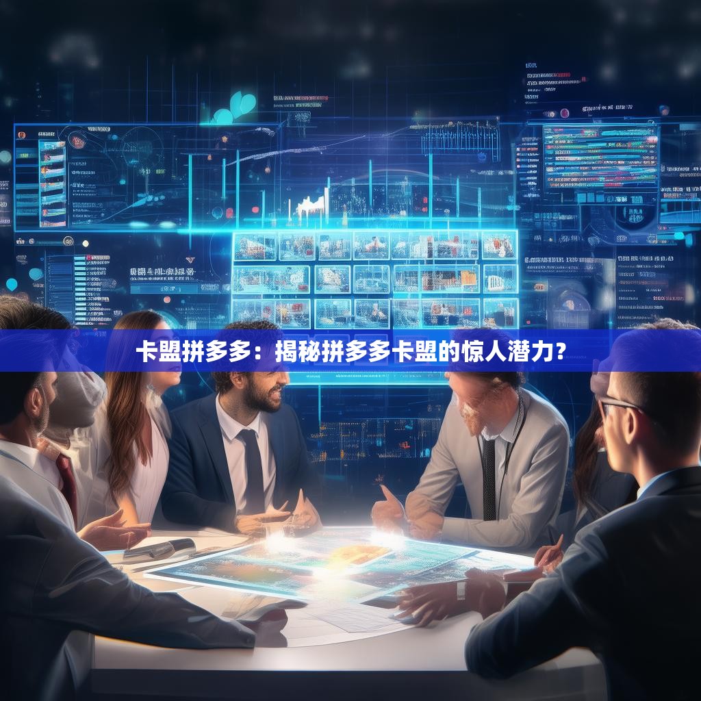 卡盟拼多多：揭秘拼多多卡盟的惊人潜力？