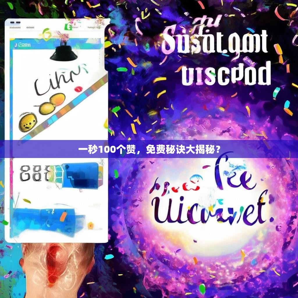 一秒100个赞，免费秘诀大揭秘？
