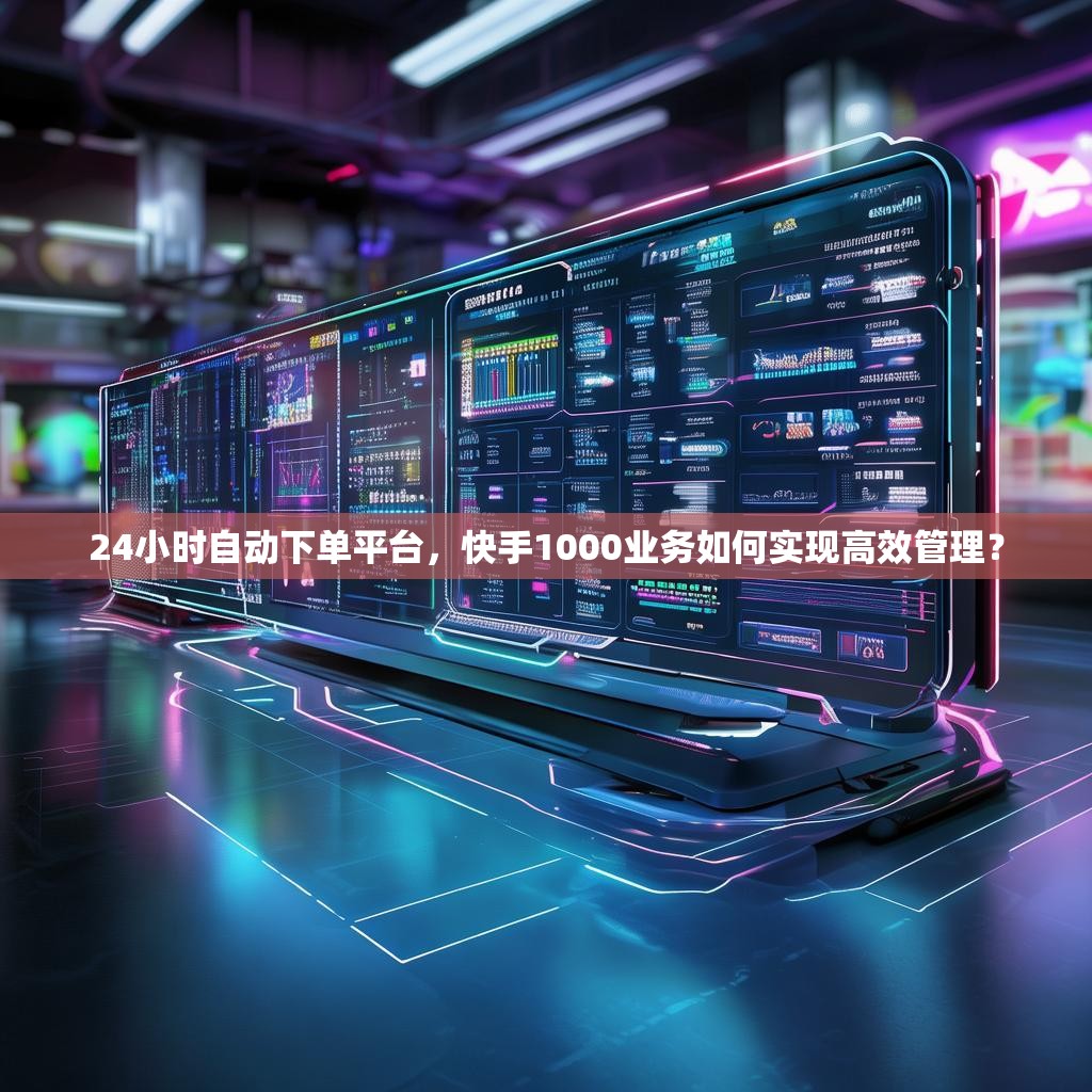 24小时自动下单平台,快手1000业务如何实现高效管理?