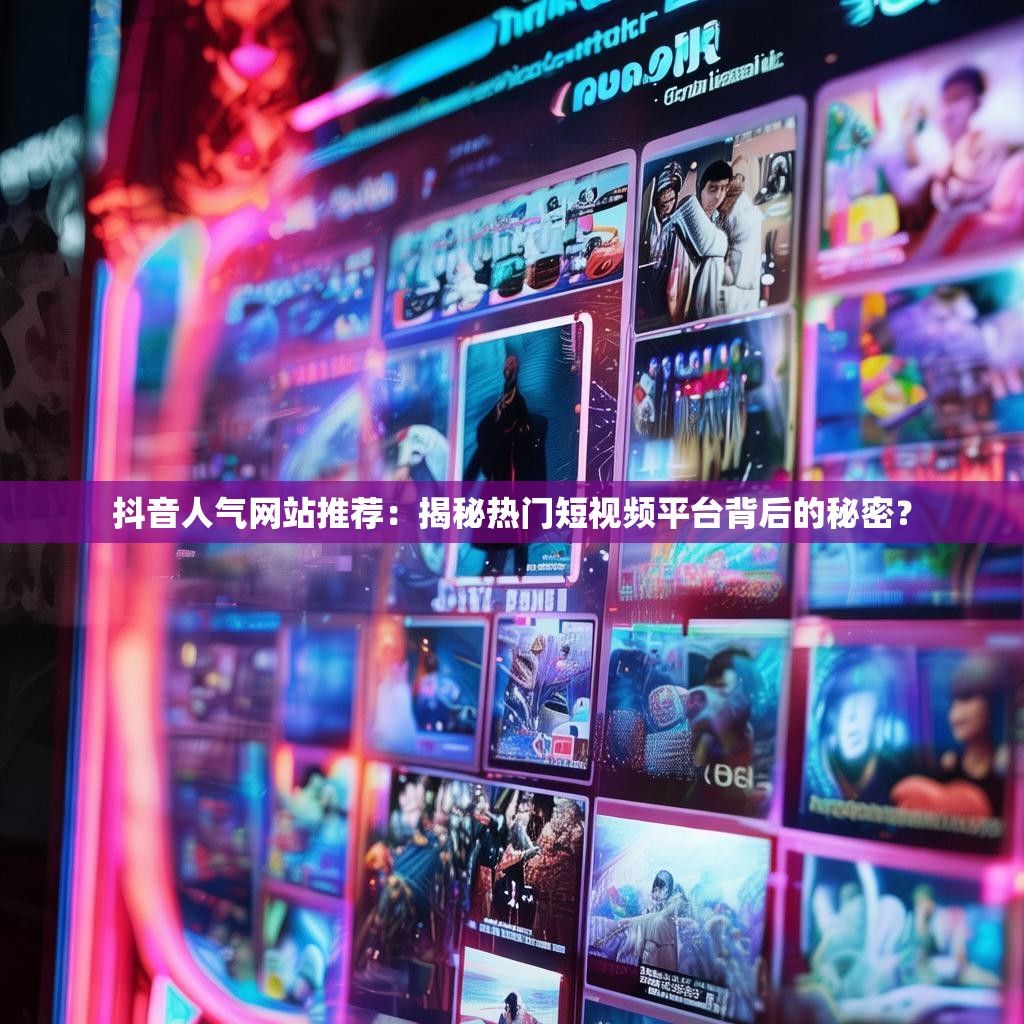 抖音人气网站推荐：揭秘热门短视频平台背后的秘密？