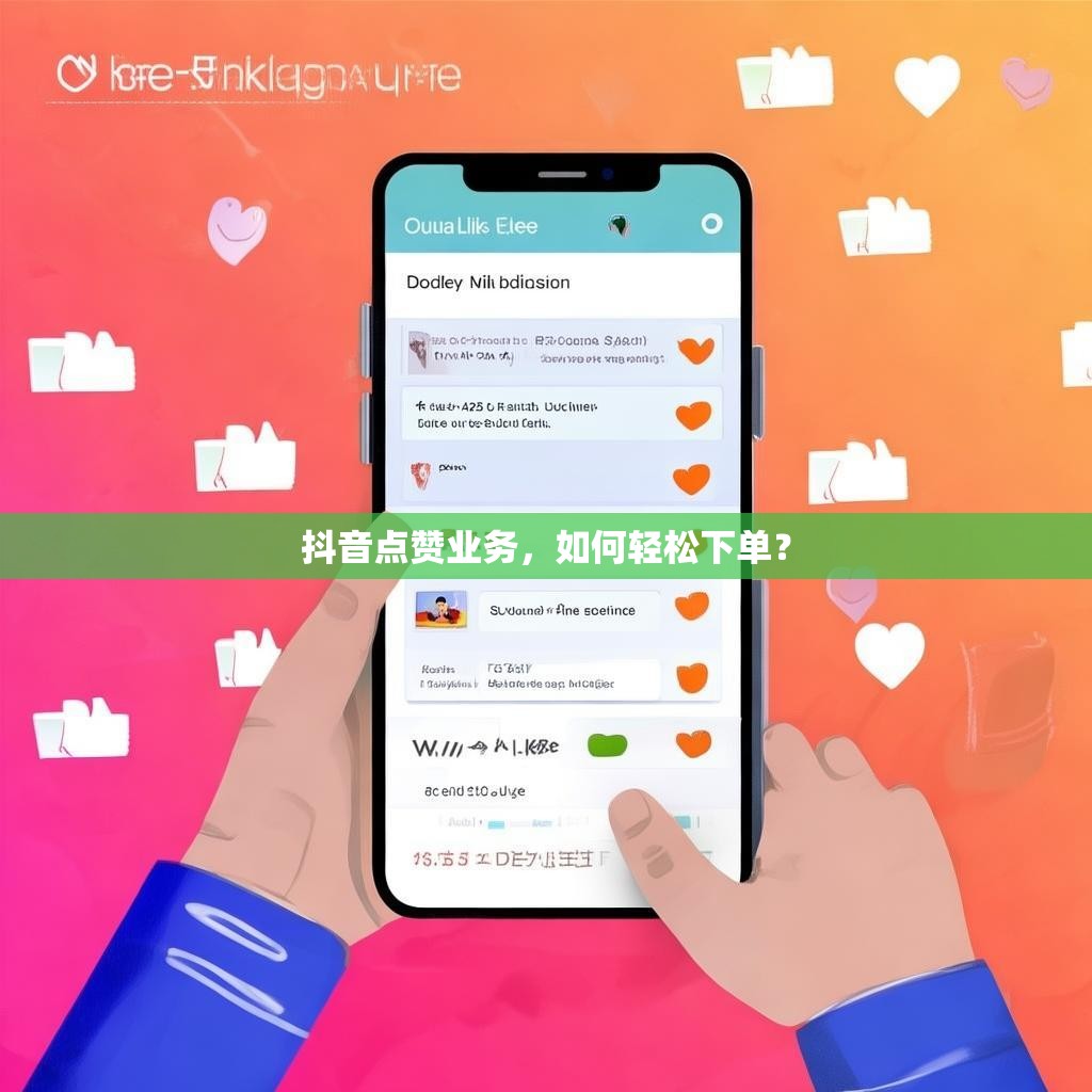 抖音点赞业务，如何轻松下单？