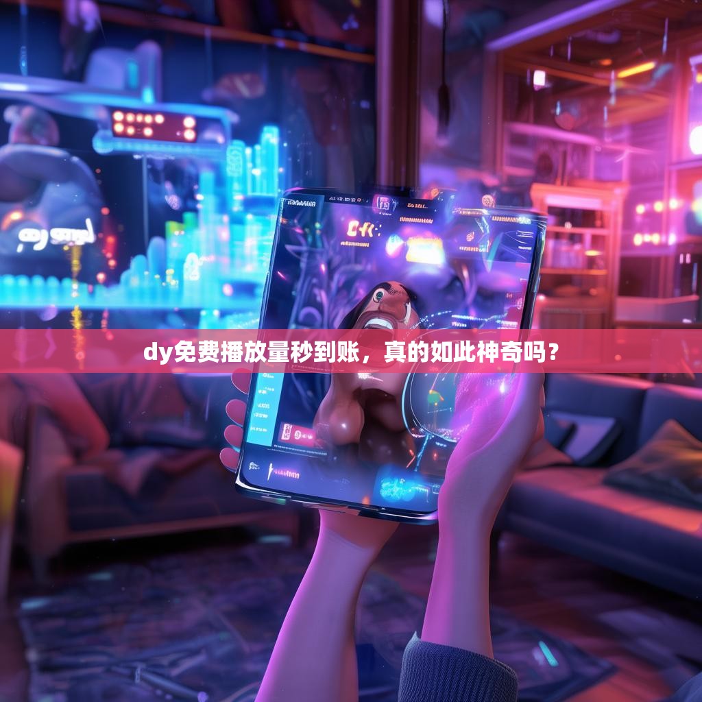 dy免费播放量秒到账，真的如此神奇吗？