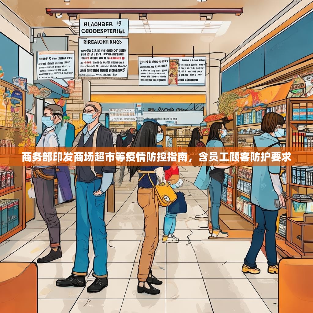 商务部印发商场超市等疫情防控指南，含员工顾客防护要求