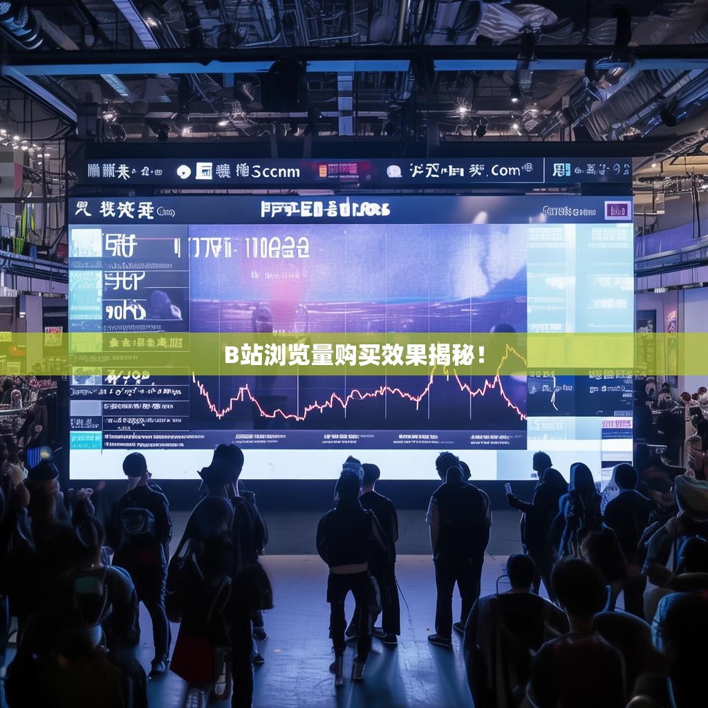 B站浏览量购买效果揭秘！