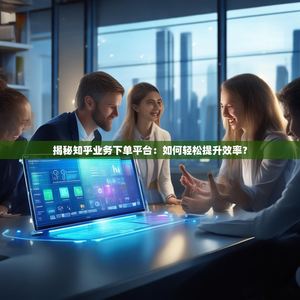 揭秘知乎业务下单平台：如何轻松提升效率？
