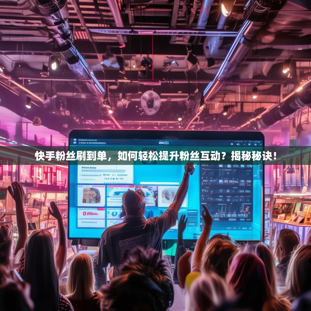 快手粉丝刷到单，如何轻松提升粉丝互动？揭秘秘诀！