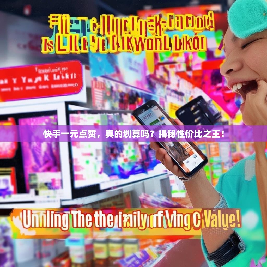 快手一元点赞，真的划算吗？揭秘性价比之王！