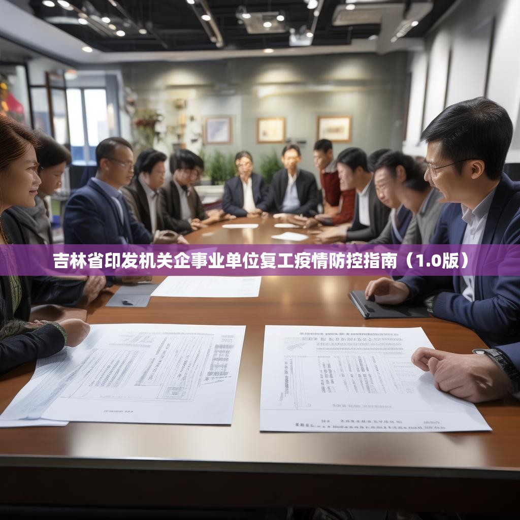 吉林省印发机关企事业单位复工疫情防控指南（1.0版）