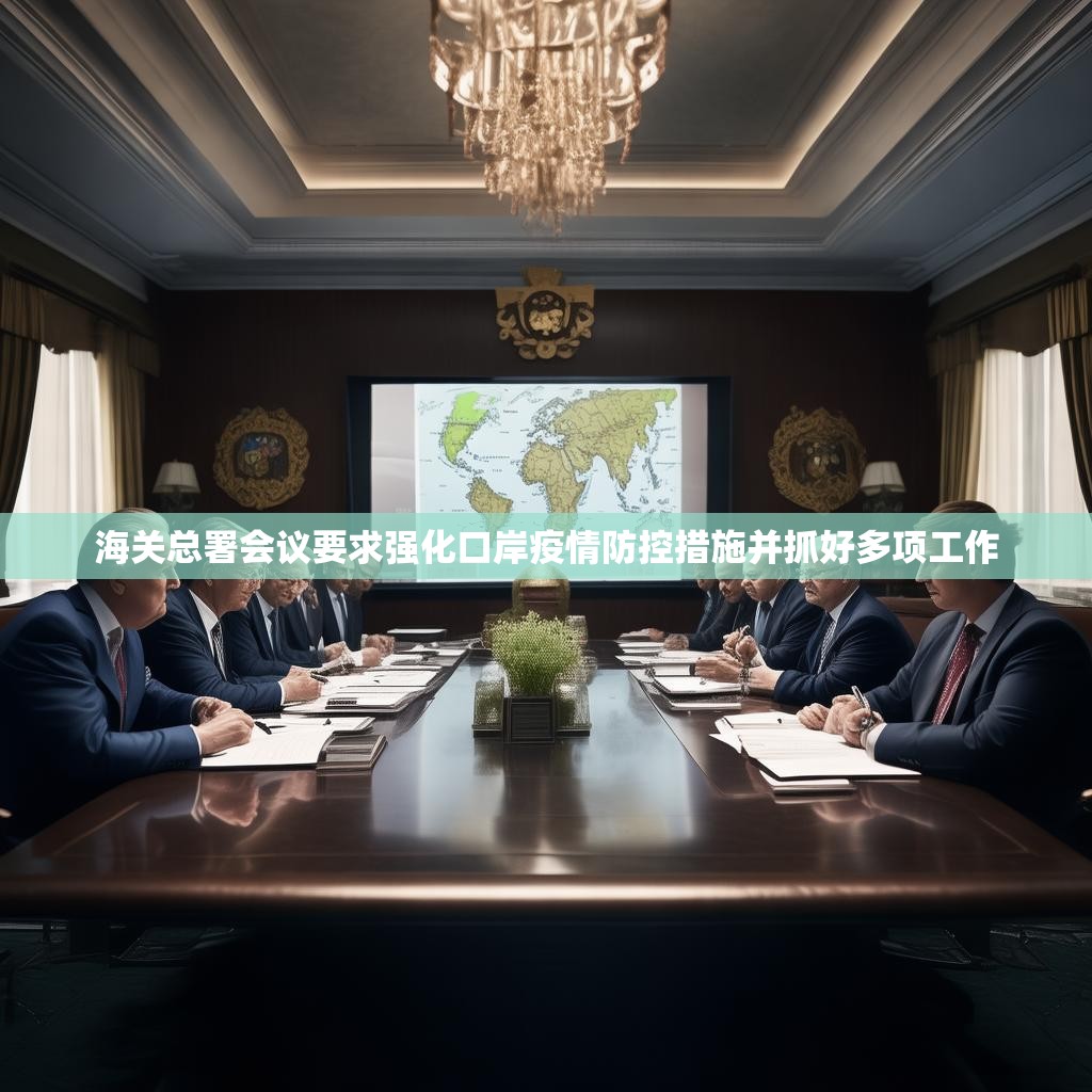海关总署会议要求强化口岸疫情防控措施并抓好多项工作