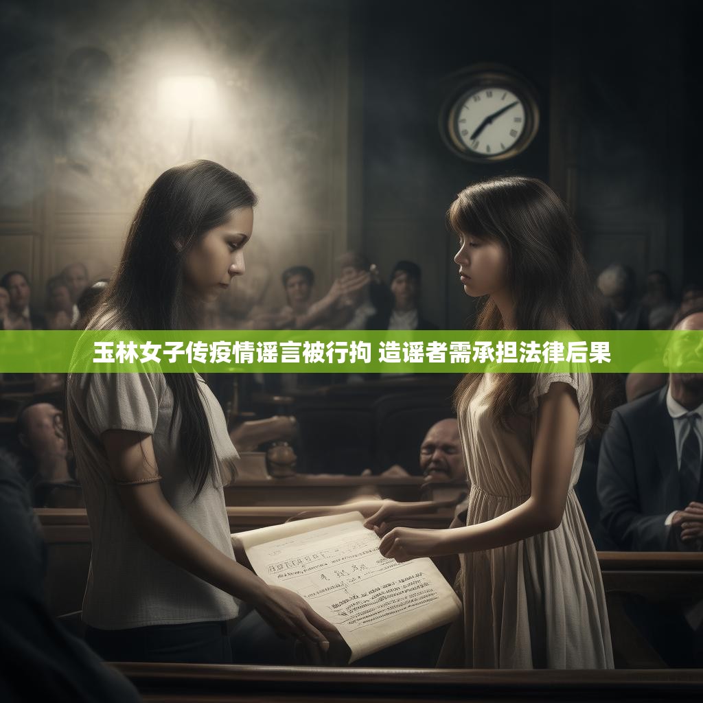 玉林女子传疫情谣言被行拘 造谣者需承担法律后果