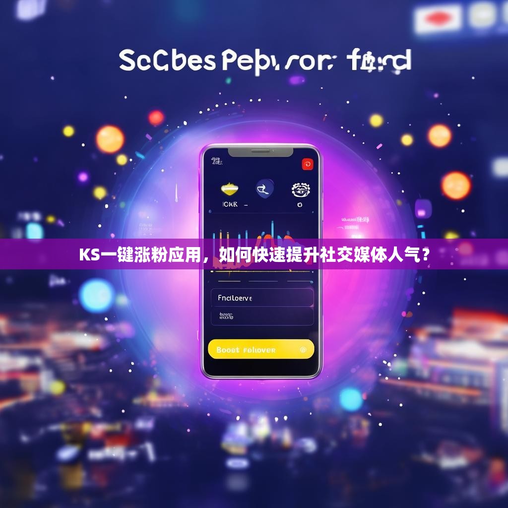 KS一键涨粉应用，如何快速提升社交媒体人气？