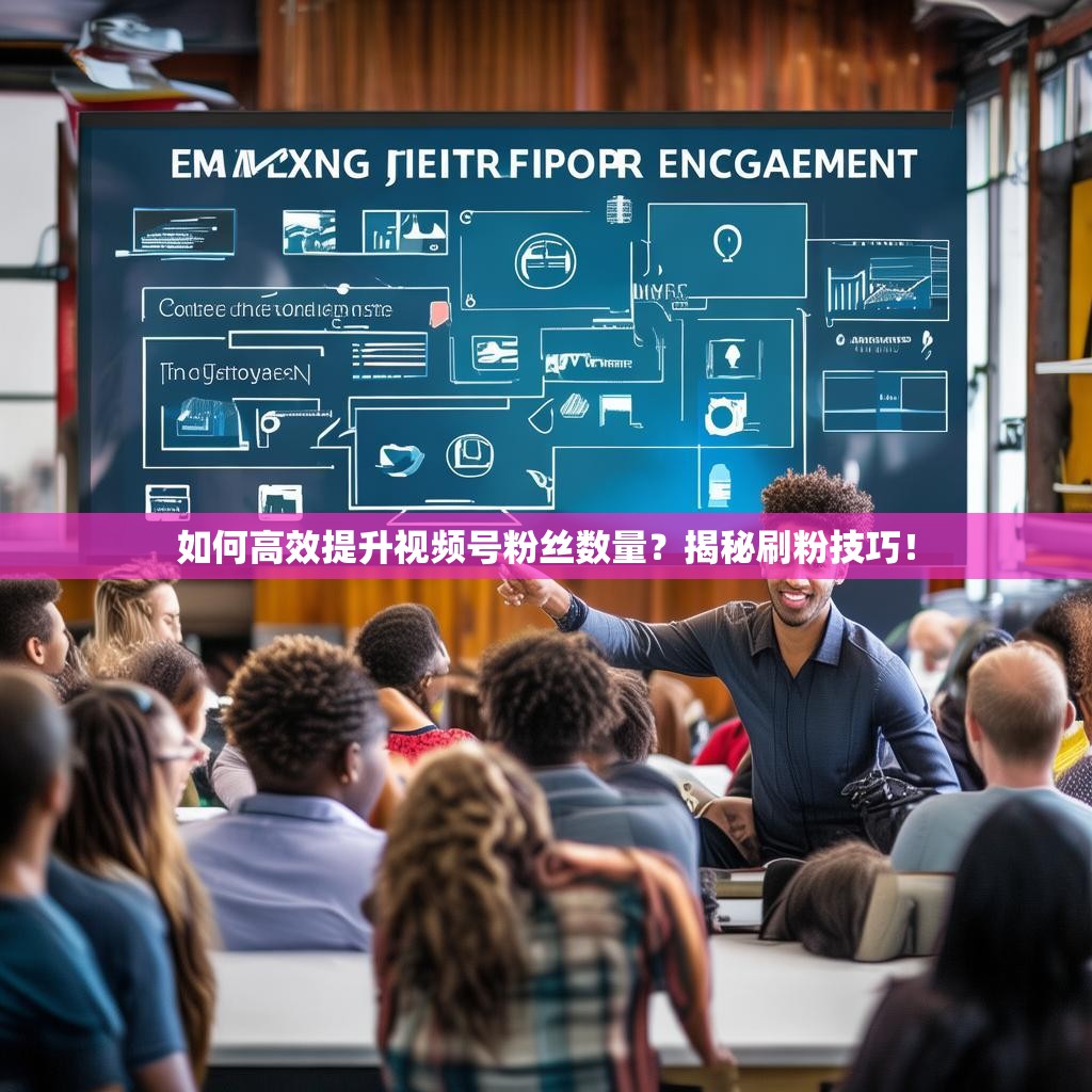 如何高效提升视频号粉丝数量？揭秘刷粉技巧！