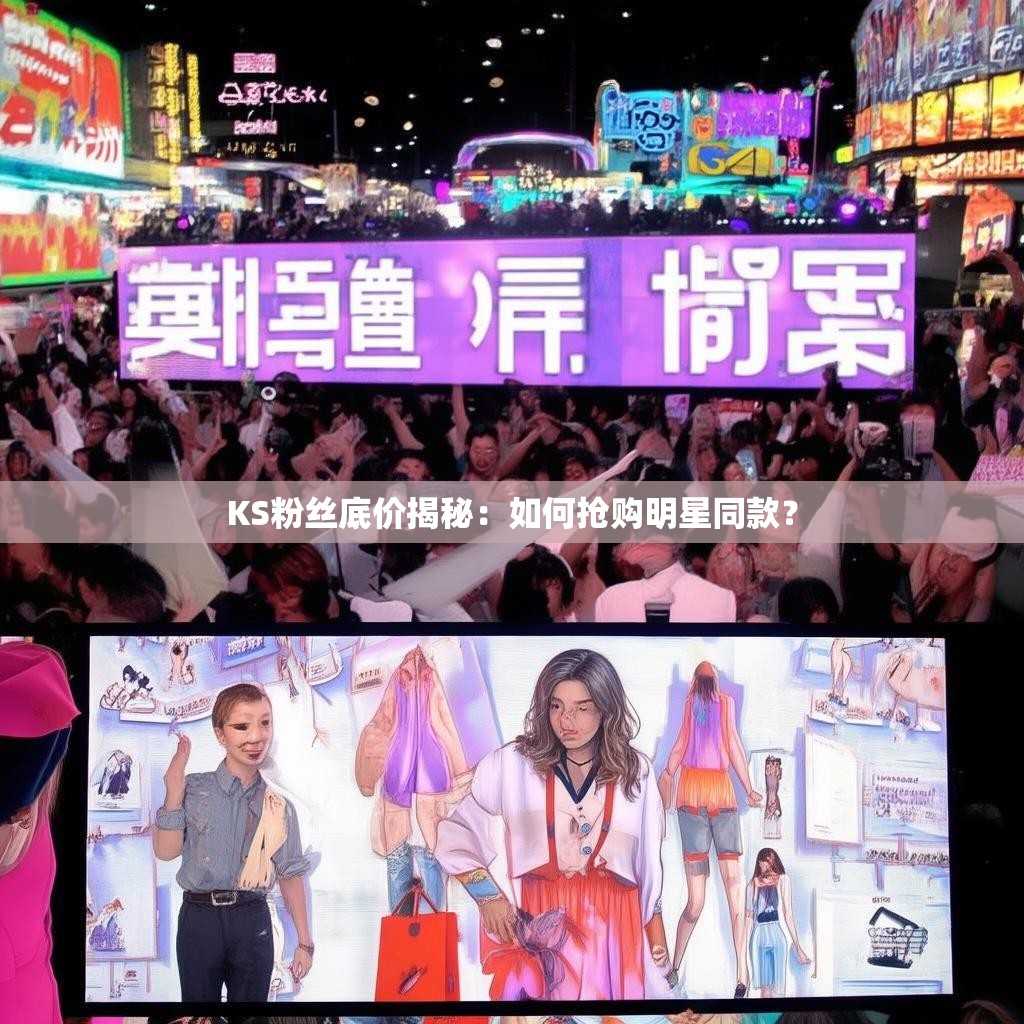 KS粉丝底价揭秘：如何抢购明星同款？